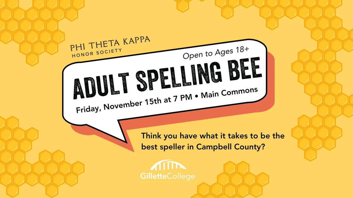 Adult Spelling Bee 