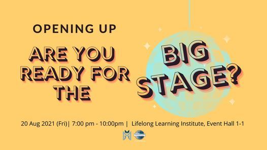 Public Speaking Extravaganza: Opening Up - Are You Ready for the Big Stage