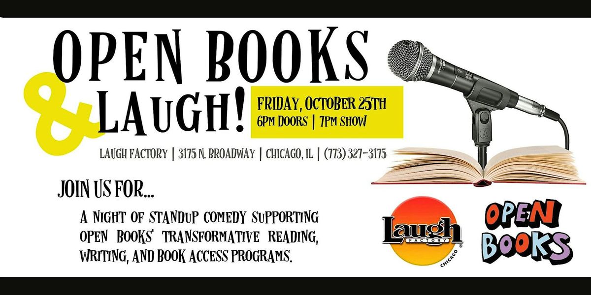 Open Books & Laugh: A Standup Comedy Show for Literacy