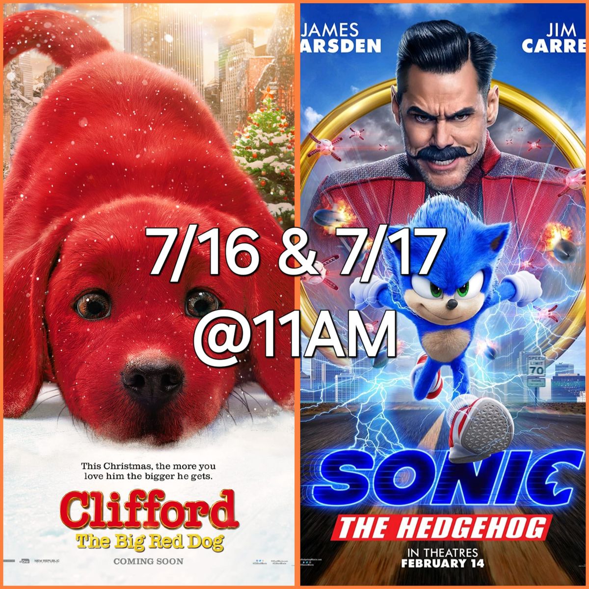 $1 Family Movies EVERY TUESDAY & WEDNESDAY at 11AM 