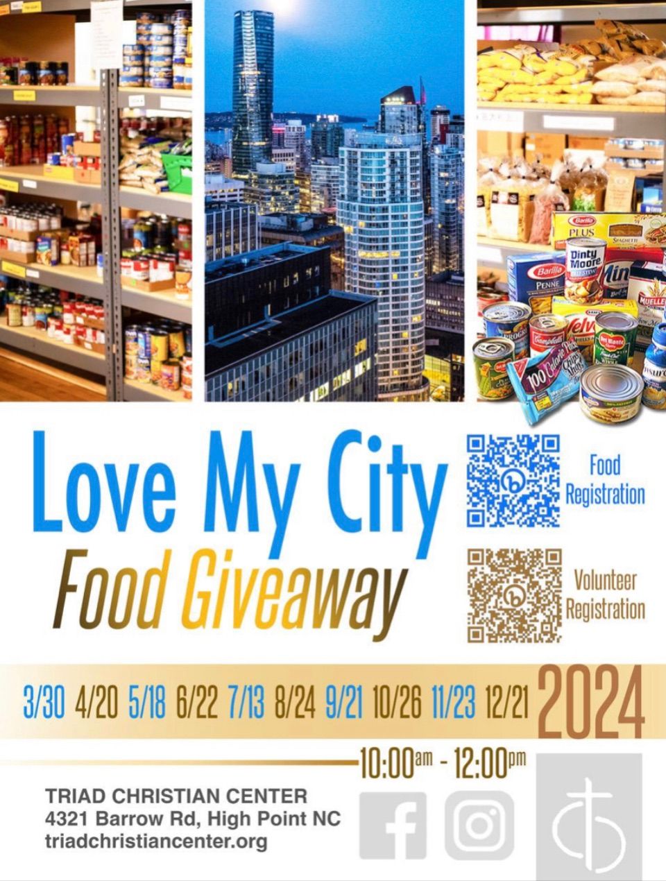 Love My City Food Giveaway