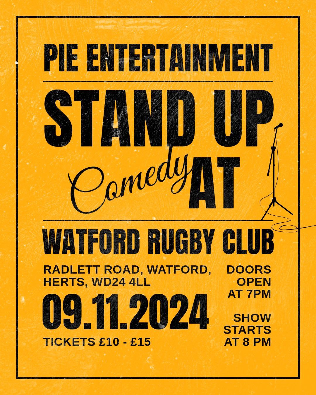 Stand Up Comedy @WRFC