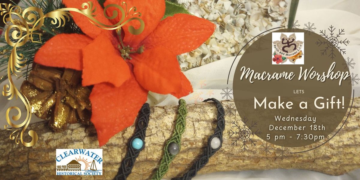 Lets Make A Macrame Gift!!