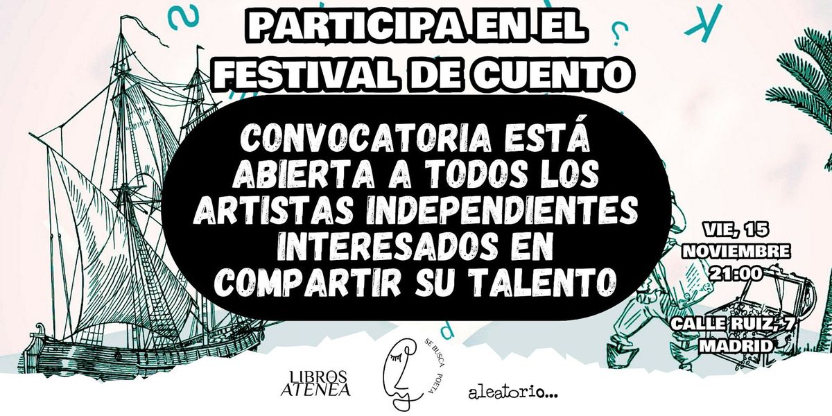 \u00a1Explora la magia de la narraci\u00f3n en nuestro Festival de Cuentos!