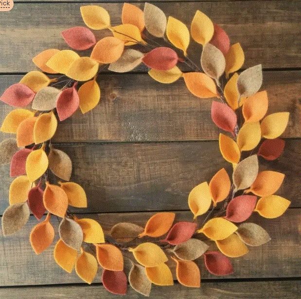 Craft Cocktail - Felt Wreaths