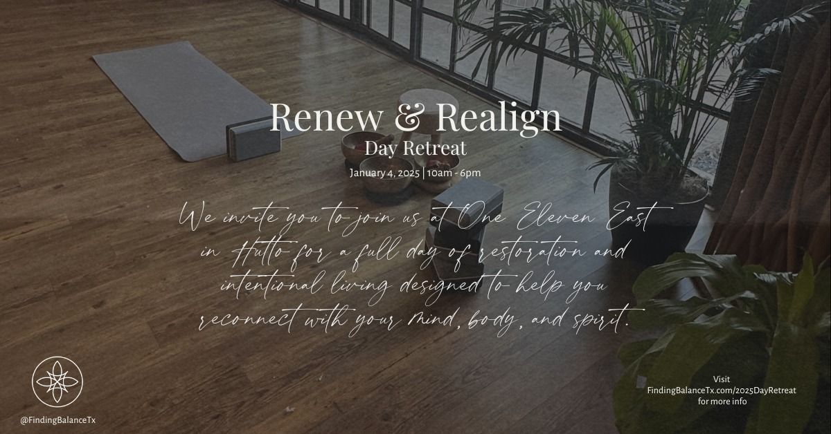 Renew & Realign: Day Retreat