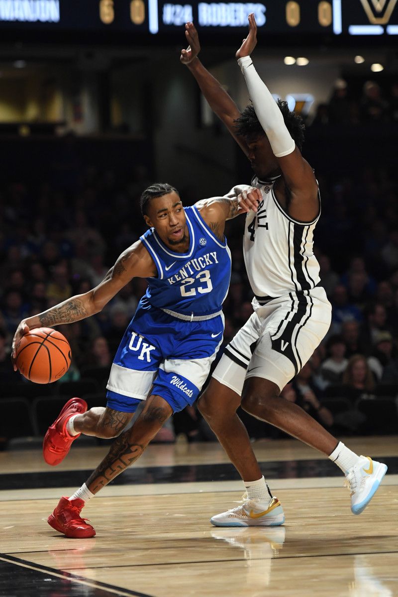 Vanderbilt Commodores at Kentucky Wildcats Mens Basketball