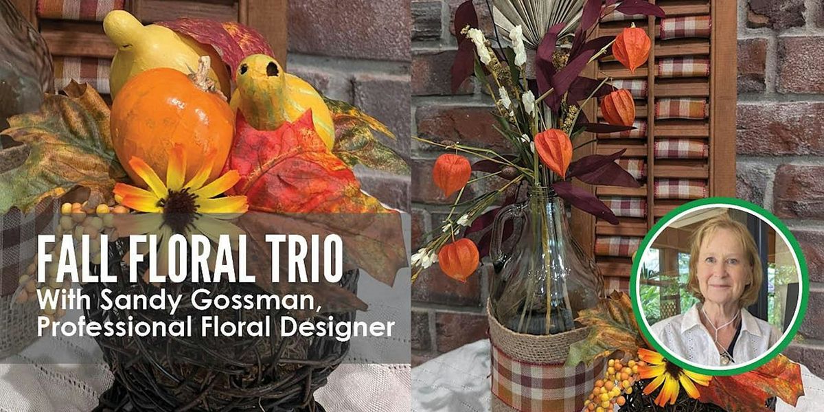 Fall Floral Trio