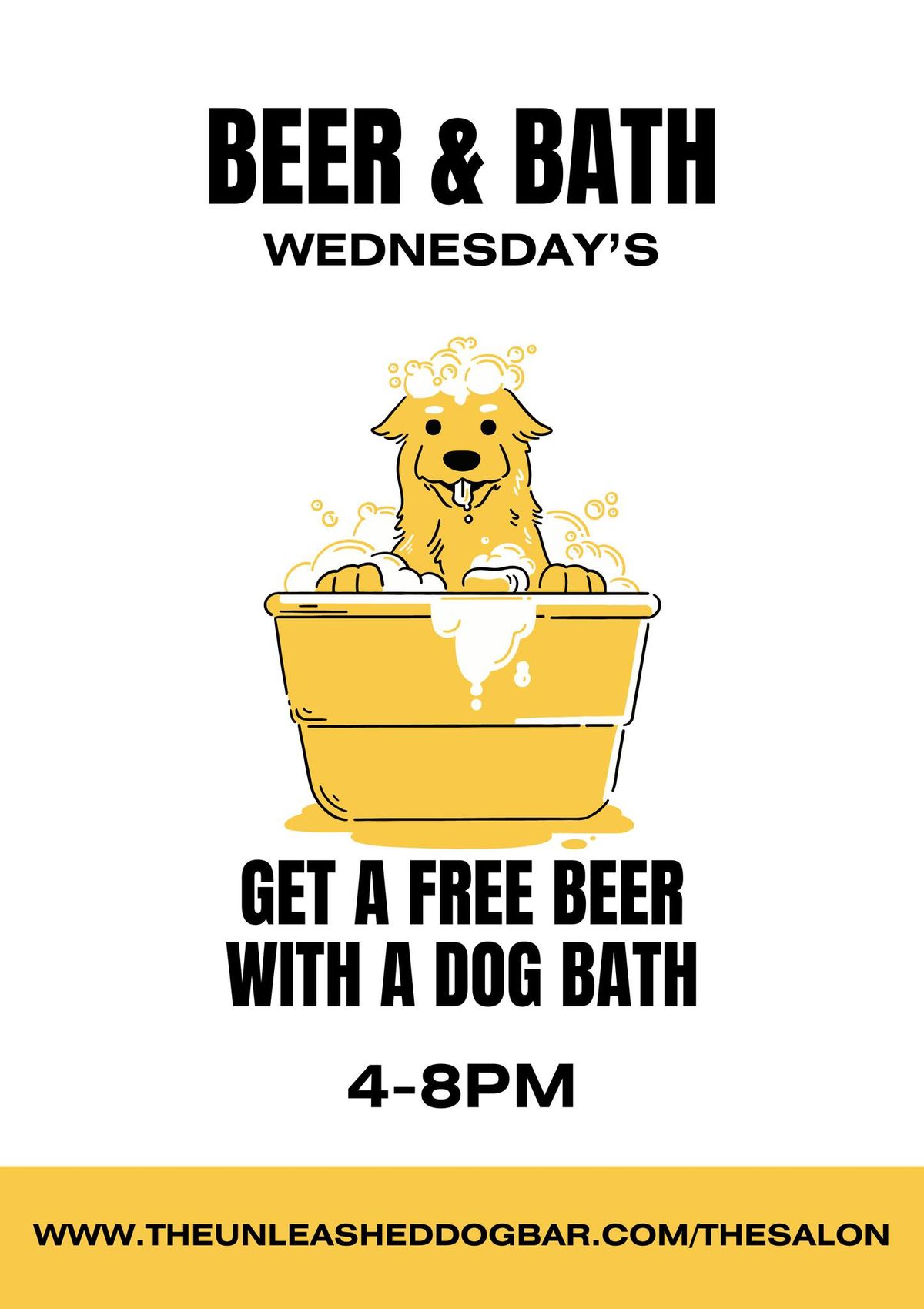 Beer N Bath Wednesday!