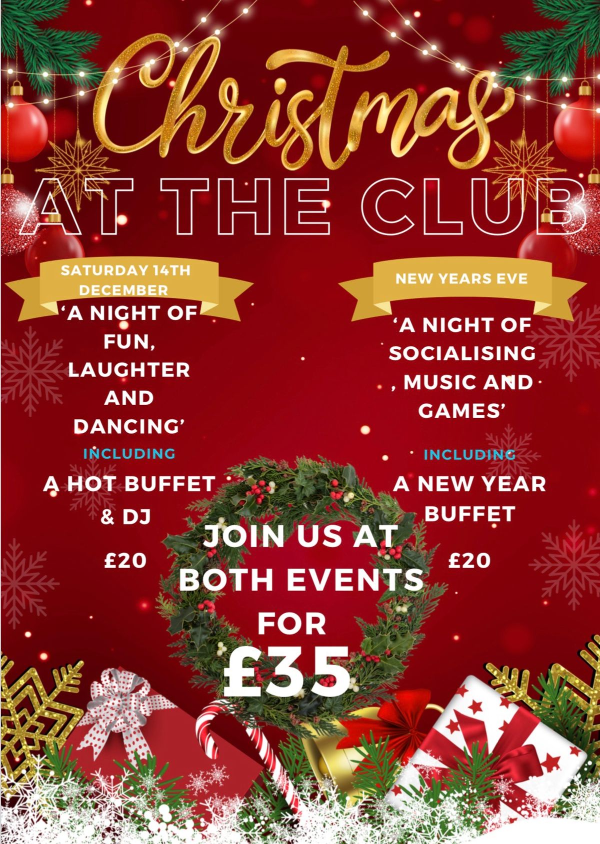 CHRISTMAS AT THE CLUB