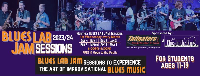 BLUES LAB JAM May 1st! Blues in Bolingbrook!