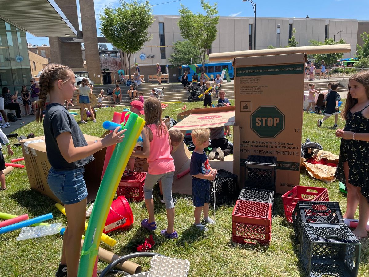 Pop Up Playgrounds at Pride Celebration