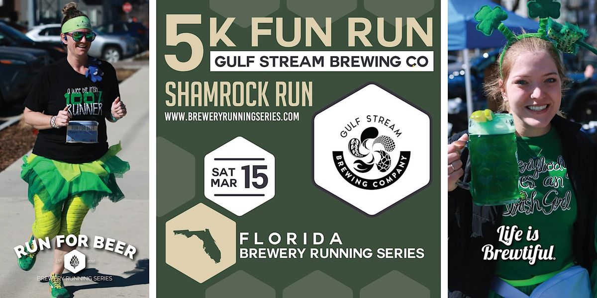 Shamrock Beer Run x Gulf Stream Brewing | 2025 Florida Brewery Running Series