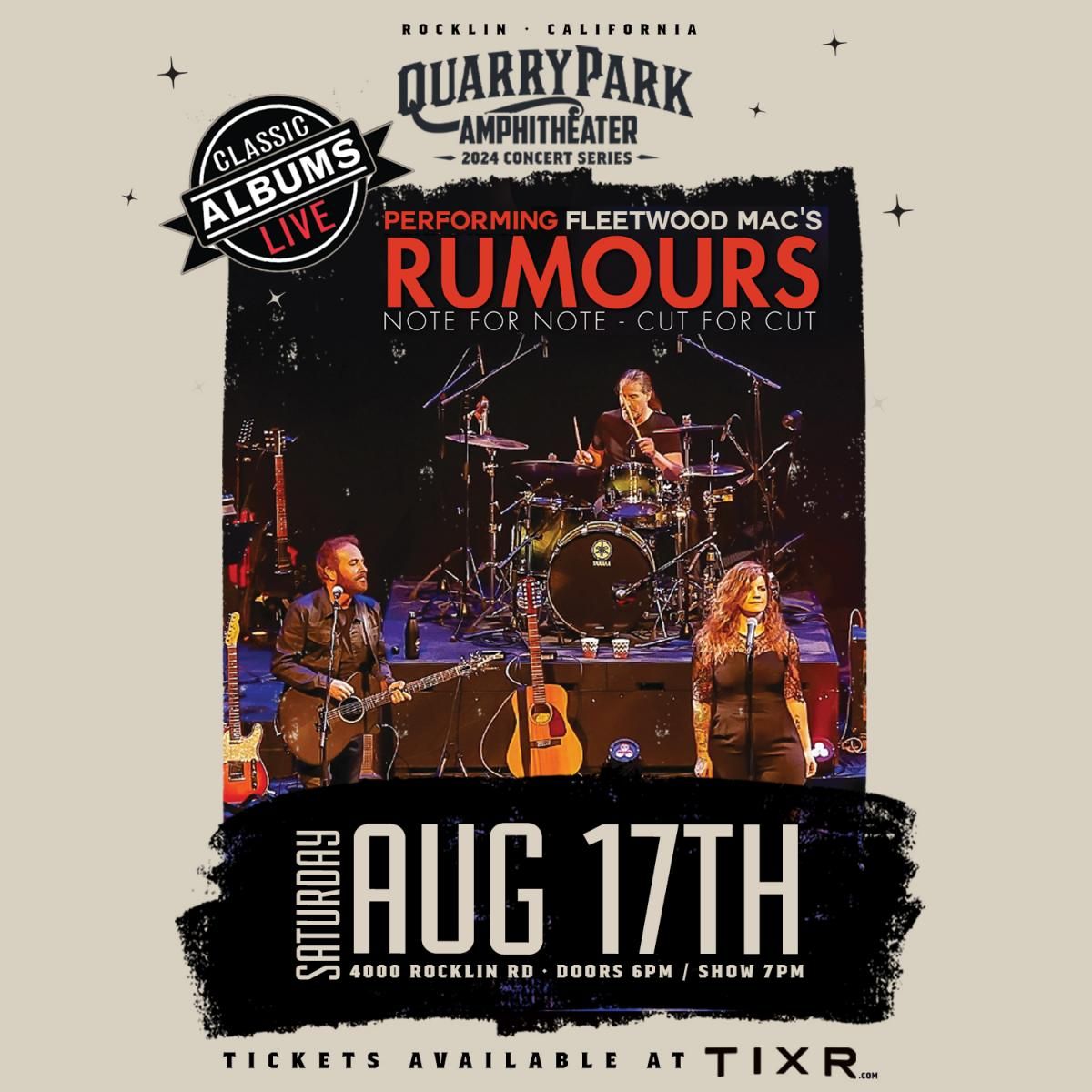 Classic Albums Live -  Fleetwood Mac - Rumours at Bloomington Center for the Performing Arts