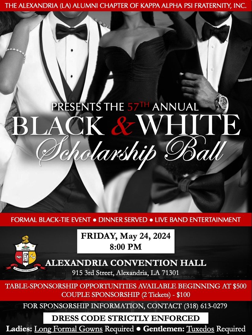 57th Annual Black & White Scholarship Ball