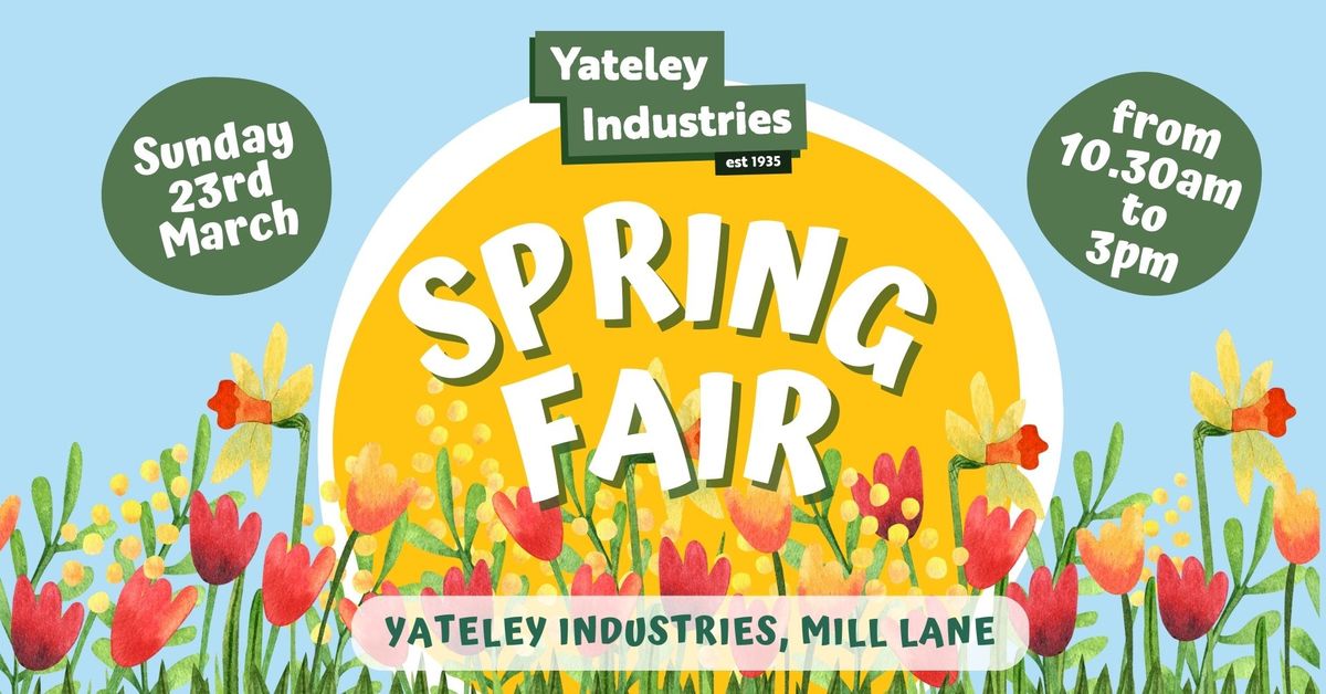 Yateley Industries Spring Fair 2025