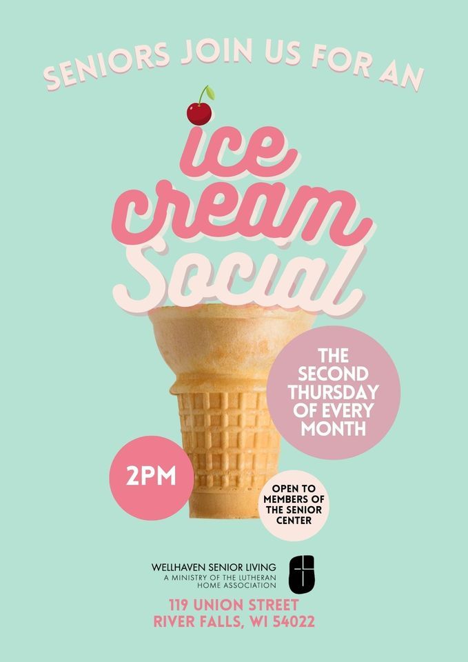 Ice Cream Social for Seniors