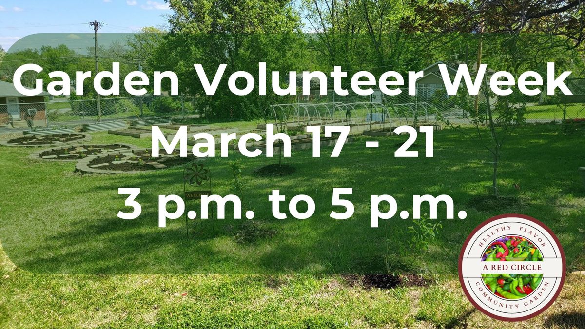 Garden Volunteer Week