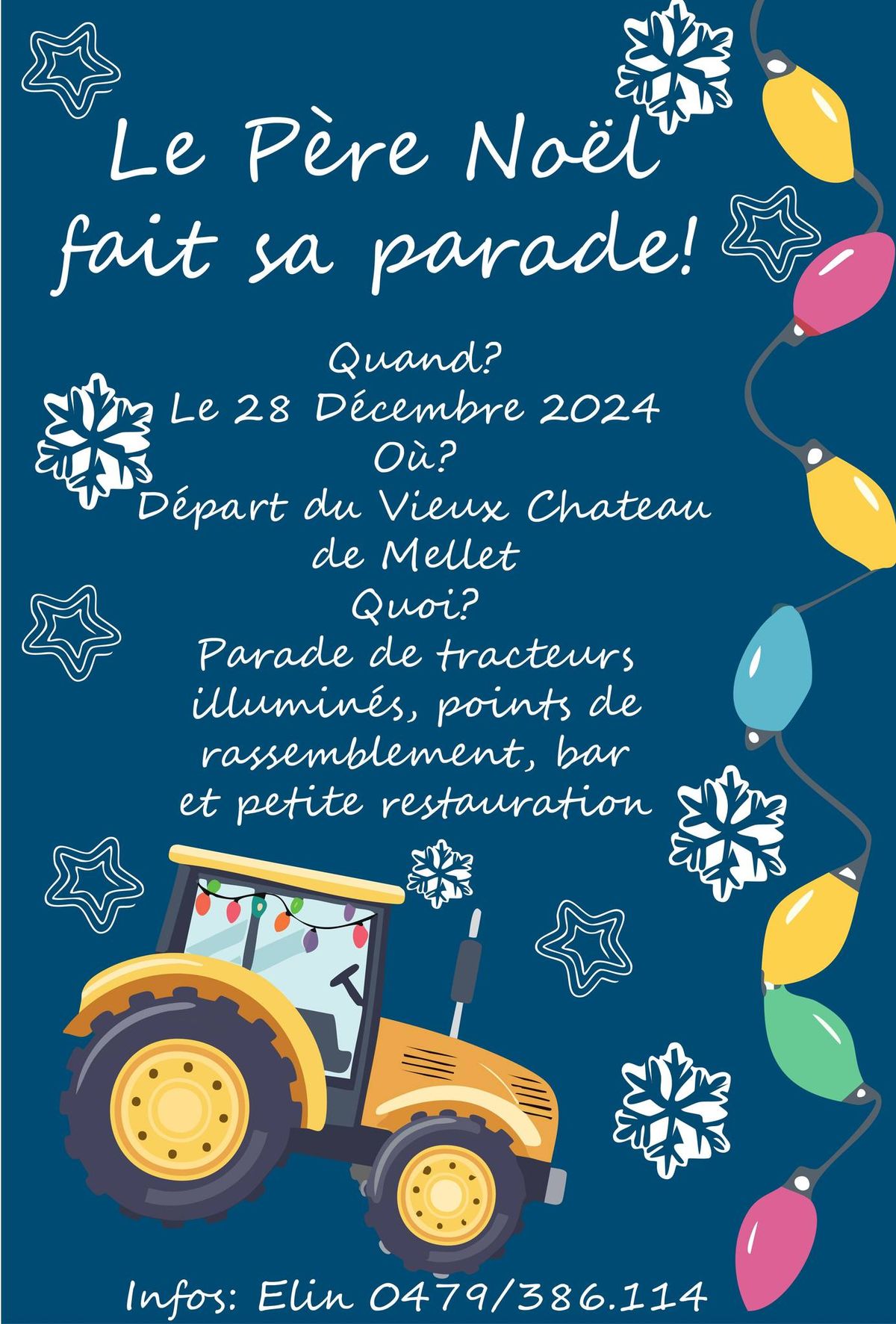 Le P\u00e8re No\u00ebl fait sa parade! 