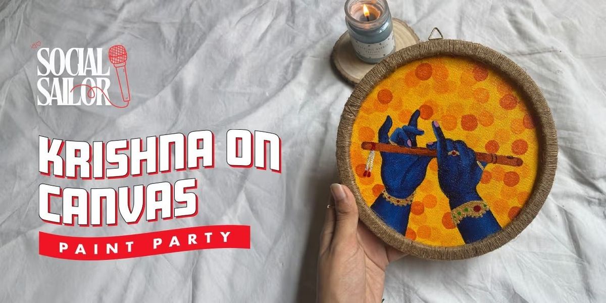 Krishna On Canvas Workshop - Pune