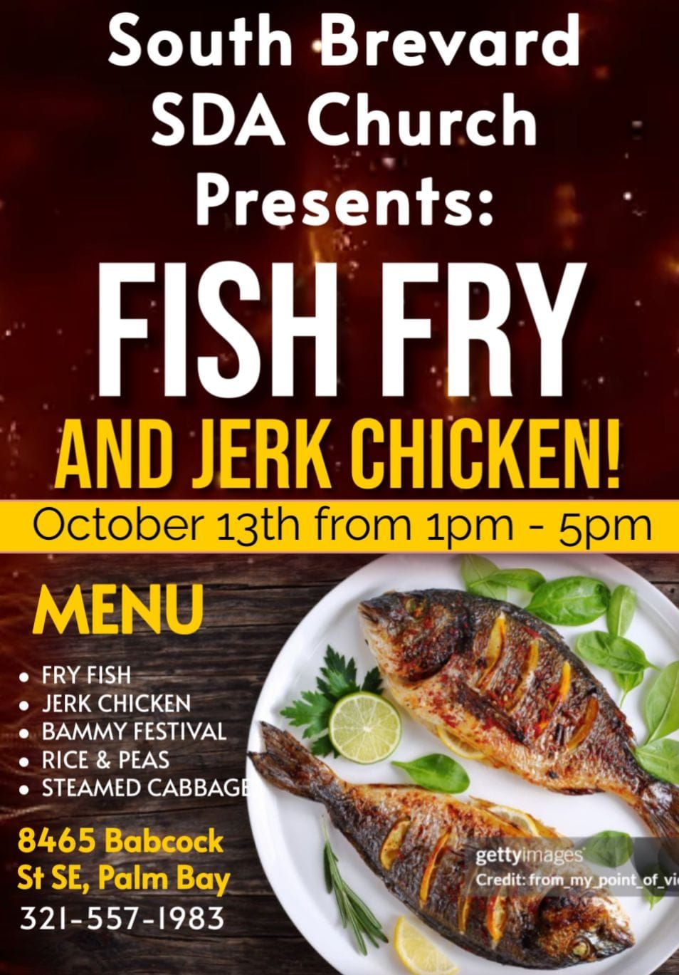 Fish Fry and Jerk Chicken Event