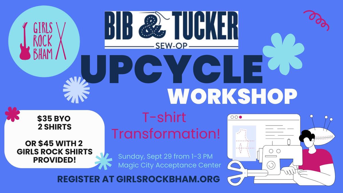 Upcycle Workshop with Bib & Tucker Sew-Op