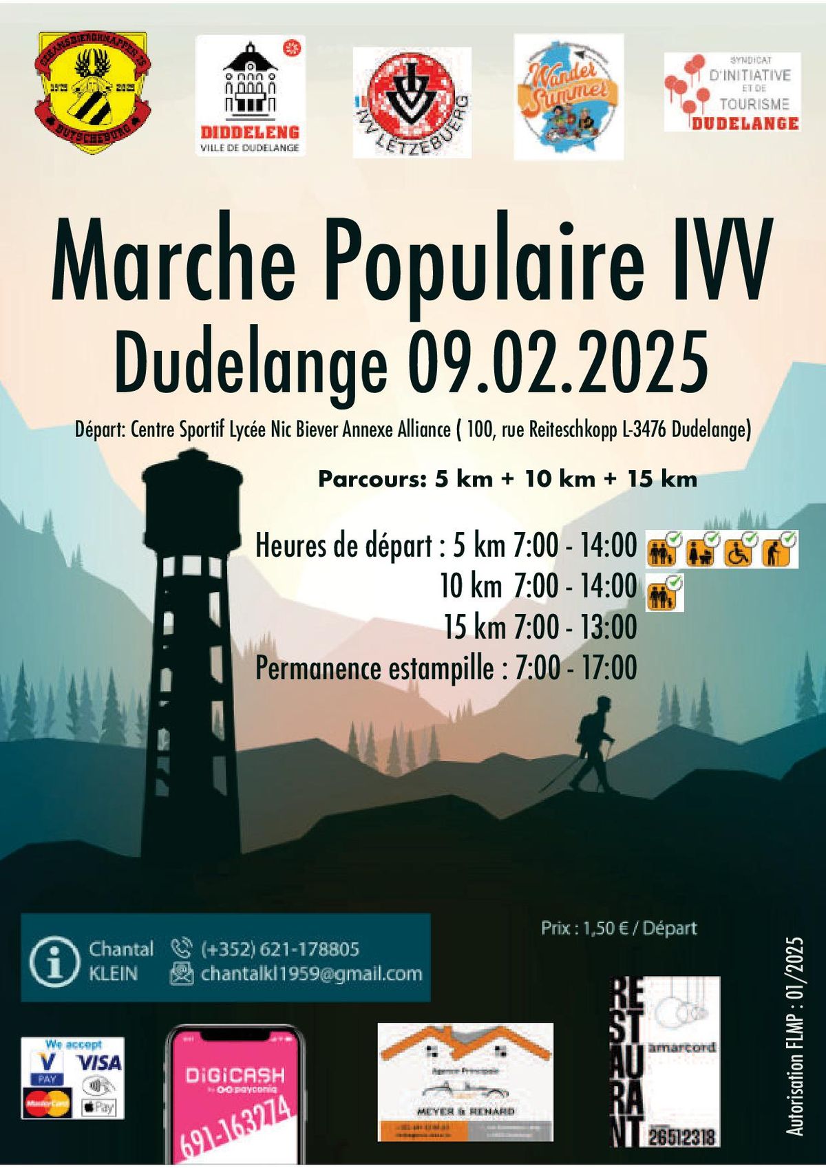 DUDELANGE FLMP IVV WANDERUNG 