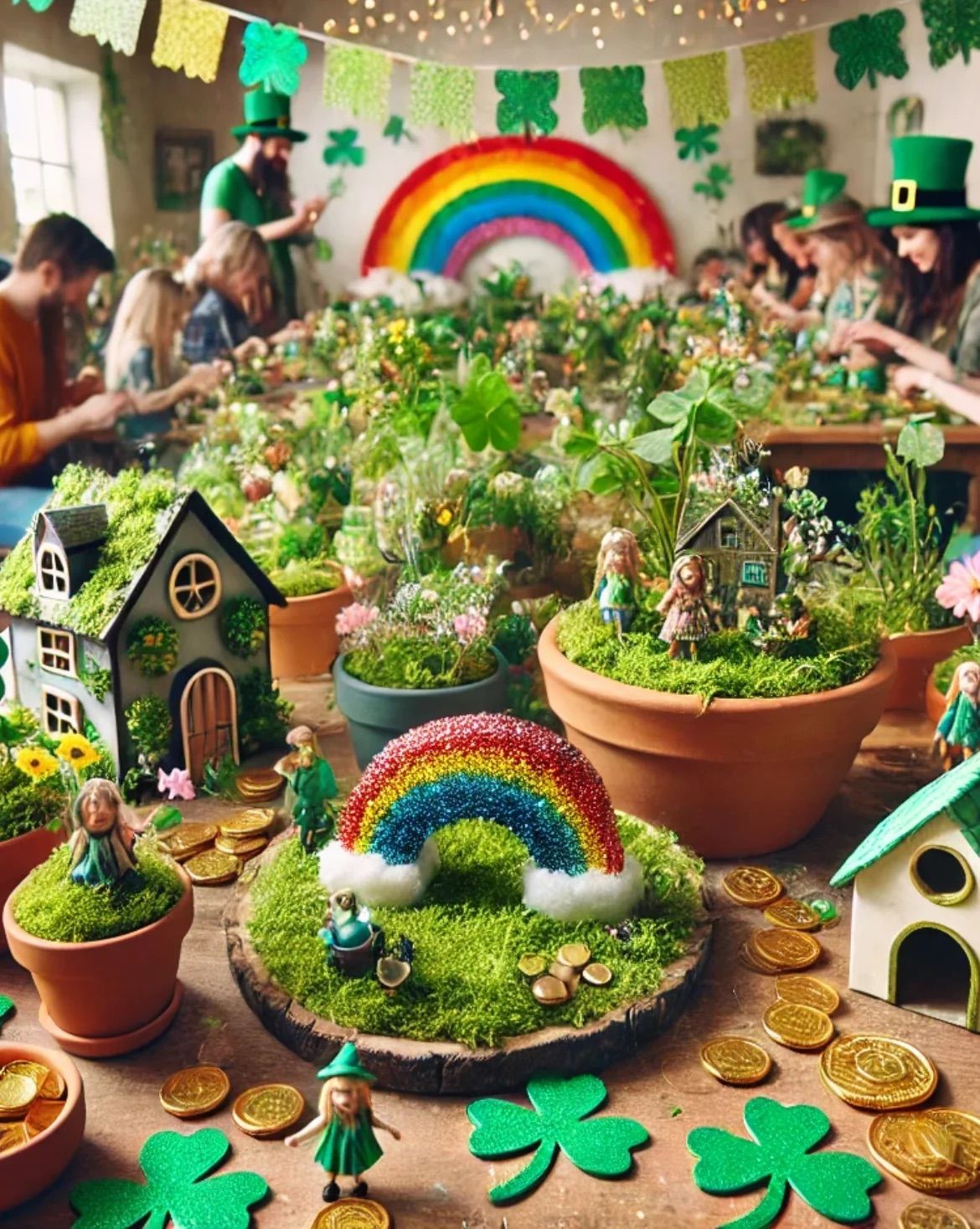 Bee Lucky Fairy Garden Workshop