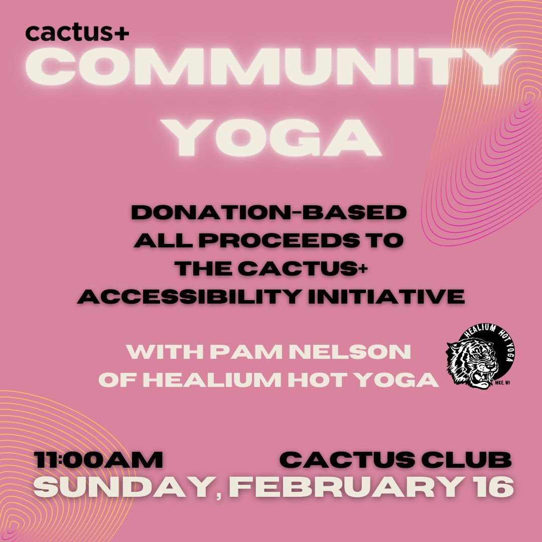 Community Yoga at Cactus Club