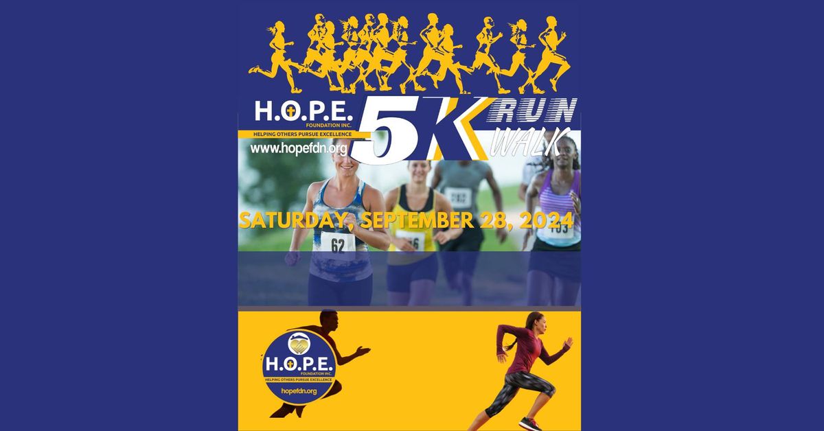 2024 H.O.P.E. Annual 5K Run\/Walk