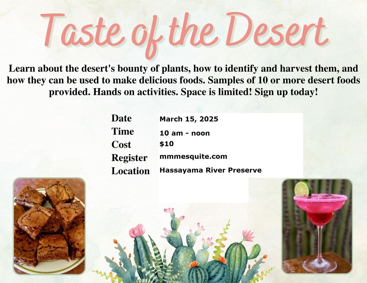 Taste of the Desert