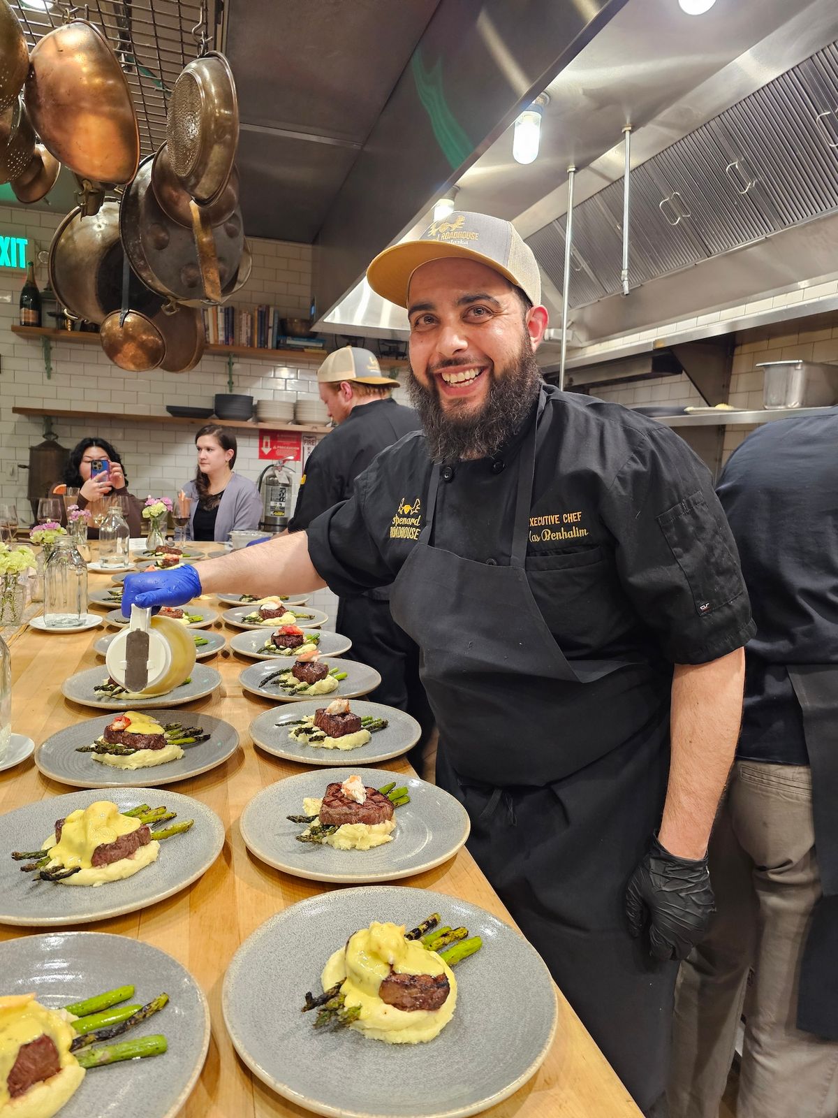 Dinner with Executive Chef Nas Benhalim of Spenard Roadhouse