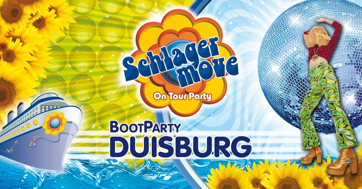 DUISBURG: Schlagermove Bootparty