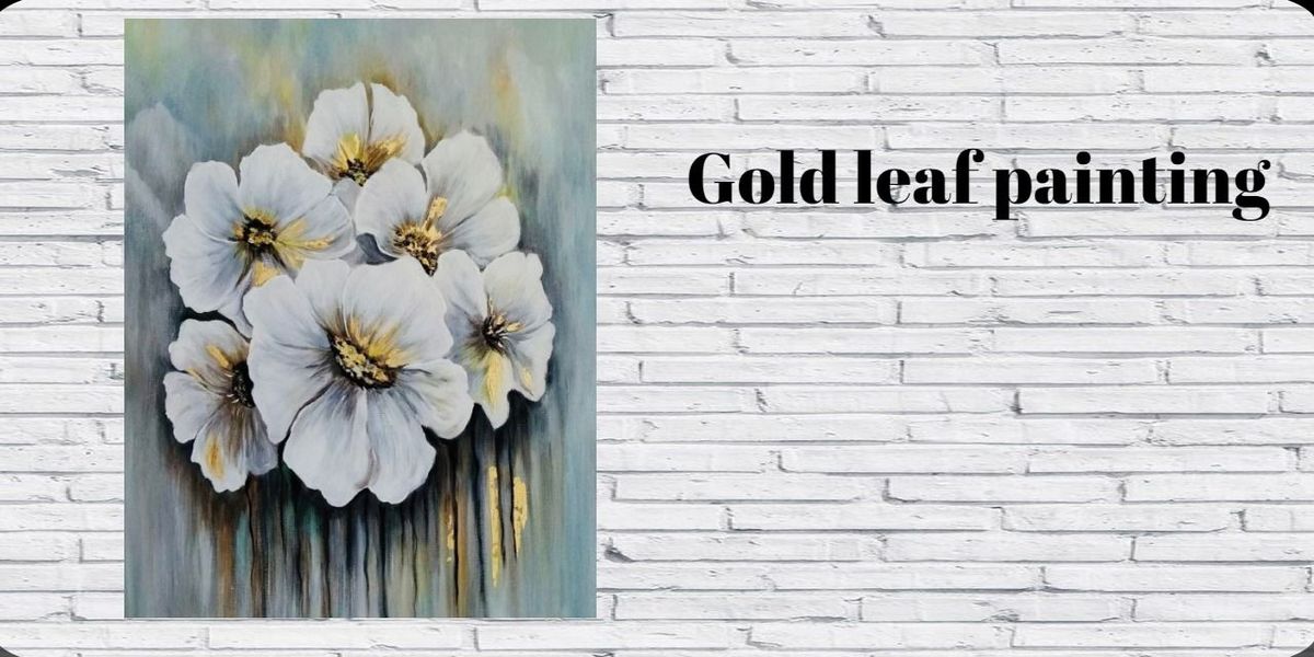 Gold Leaf Abstract Painting Workshop