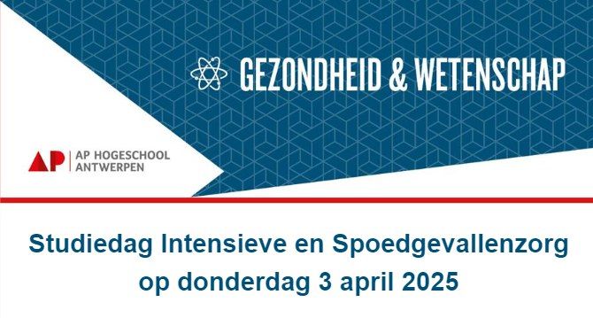 Studiedag Intensieve en Spoedgevallenzorg