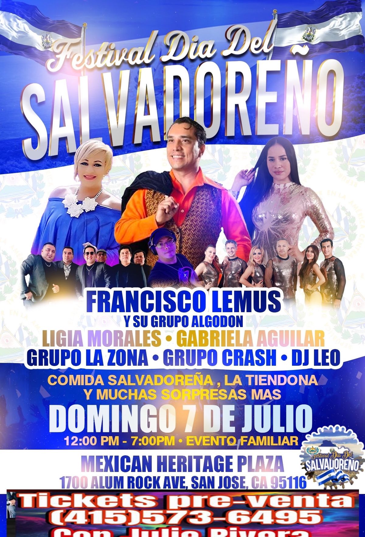 D\u00eda del salvadore\u00f1o en san Jos\u00e9 CA 