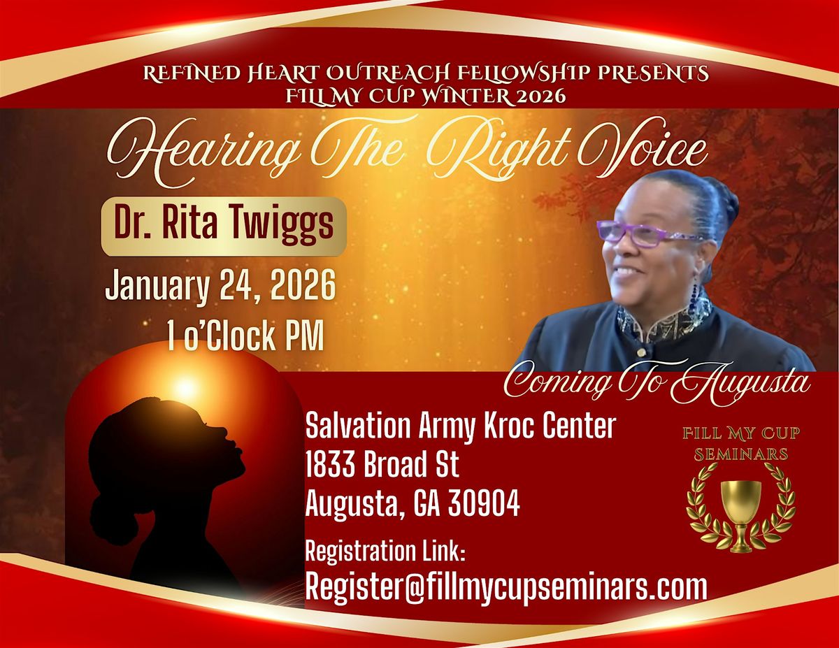 WINTER 2026 FILL MY CUP SEMINAR