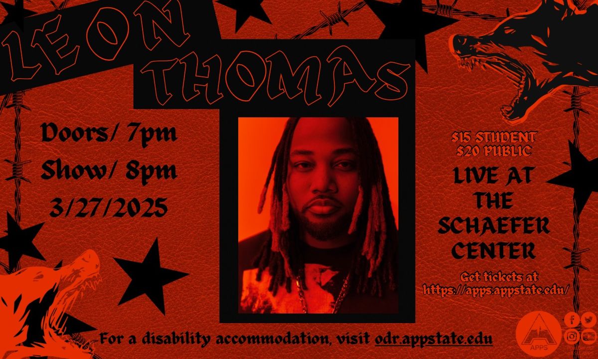 Leon Thomas at The Fillmore Philadelphia