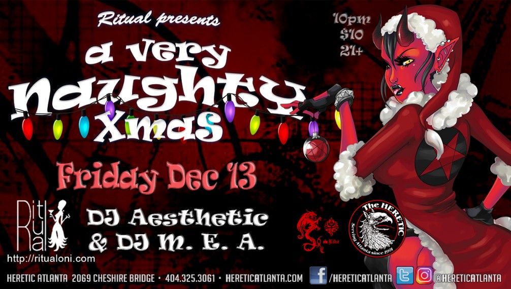 RITUAL's A Very Naughty Xmas party (goth\/industrial)