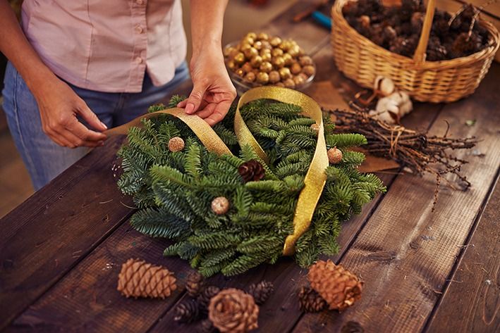 This Session is now Fully Booked - Wreath making workshop