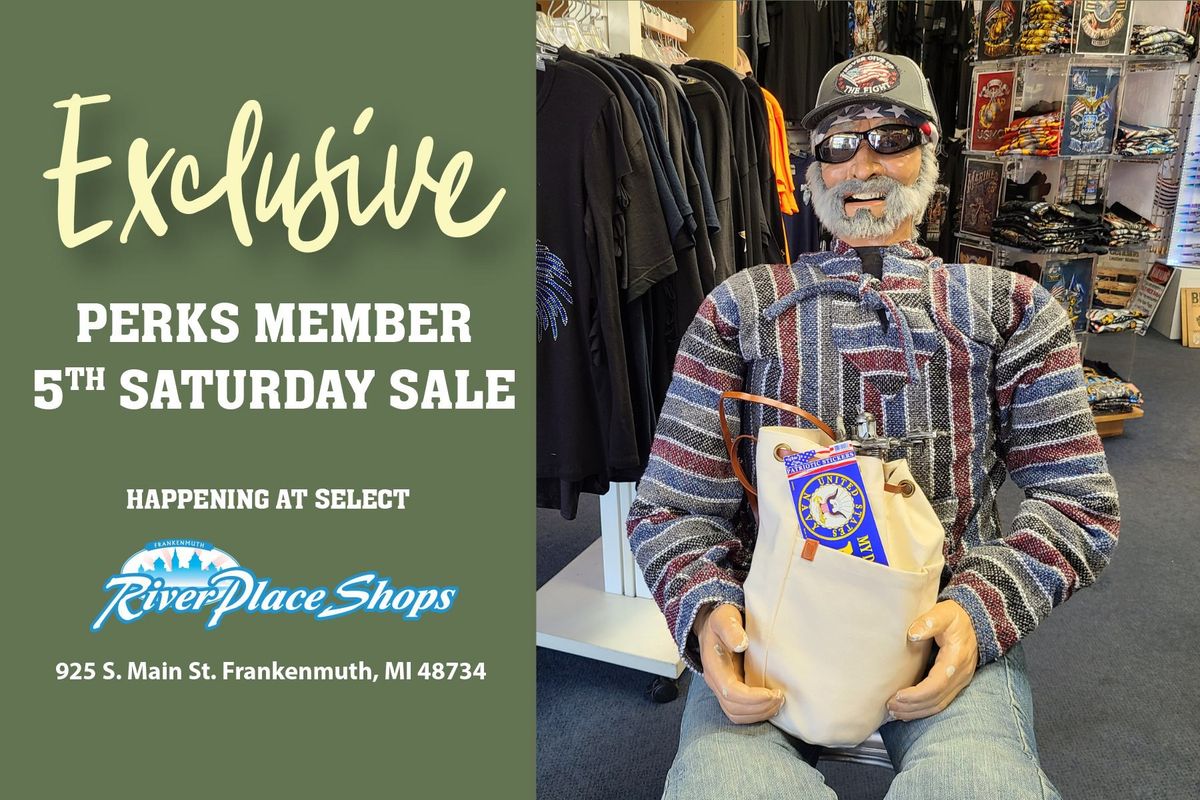 Perks Member 5th Saturday Sale