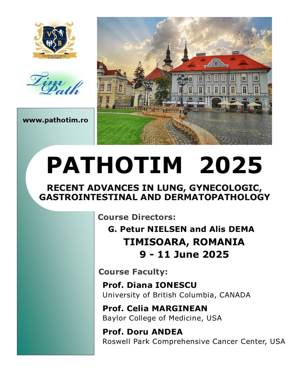 Pathotim 2025 - Recent advances in Lung, GI and Dermatopathology