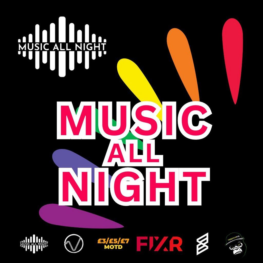 Music All night - Pride Sunday ALLDAYER