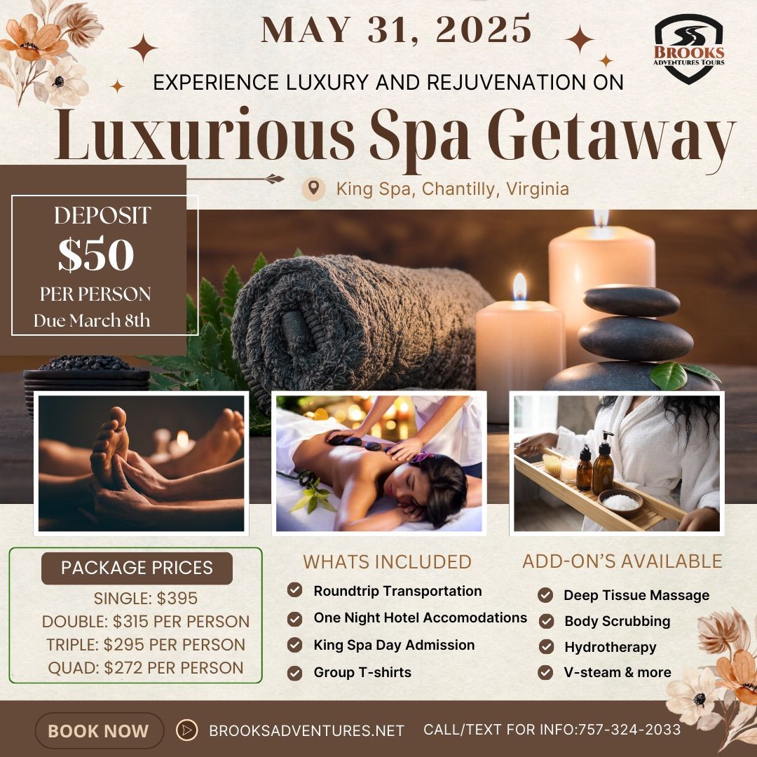 A Luxurious Spa & Shopping Weekend 