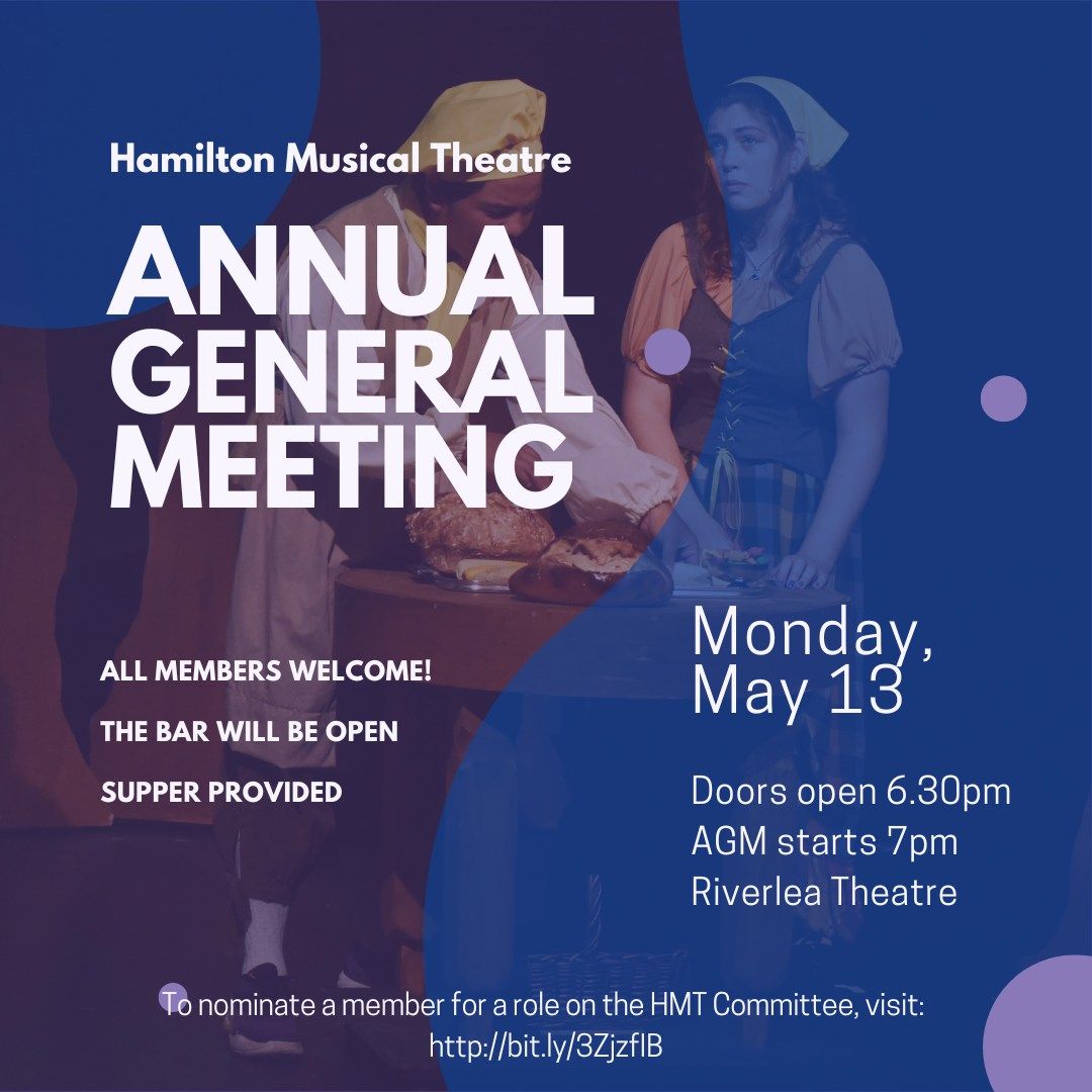Hamilton Musical Theatre - Annual General Meeting