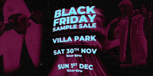 LUKE 1977 Villa Park Sample Sale