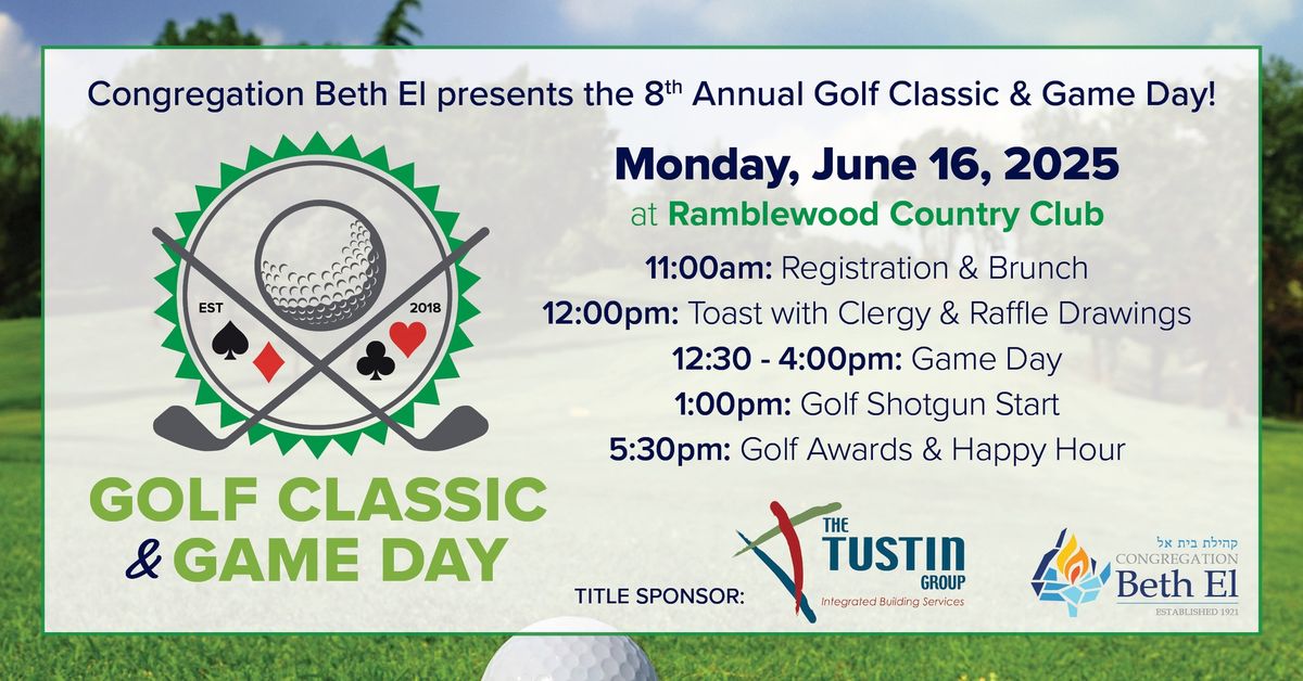 Golf Classic & Game Day 2025