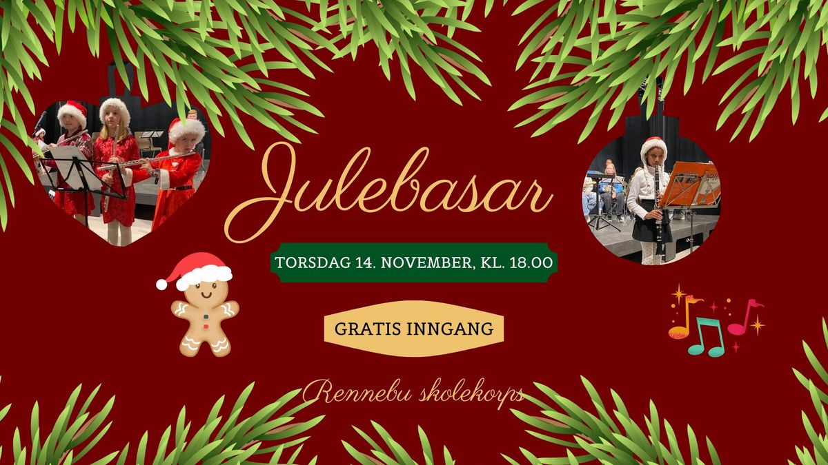 Julebasar med Rennebu skolekorps