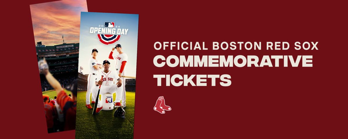 St. Louis Cardinals at Boston Red Sox - Opening Day Tickets