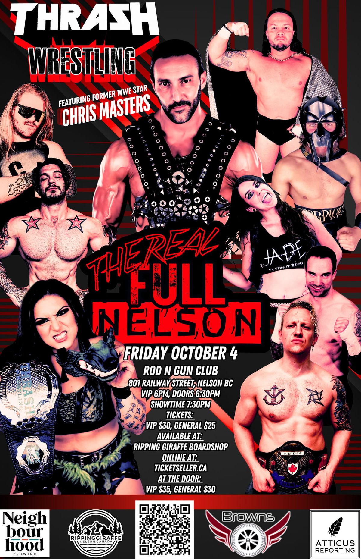 Thrash Wrestling "The Real Full Nelson" featuring Chris Masters 